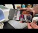 Muestra del film puesto sobre un teléfono android