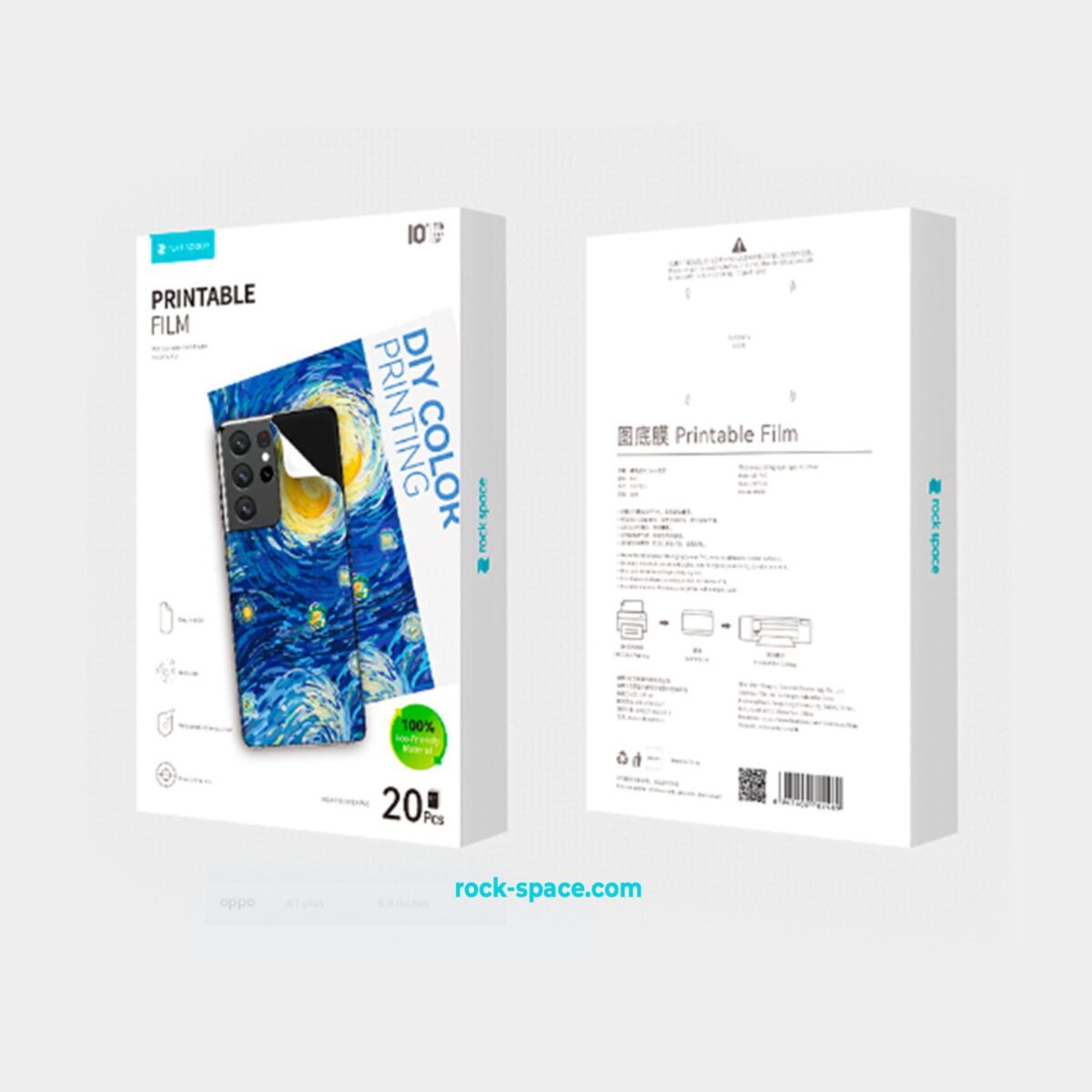 Printable film para decorativos personalizado 20 PCS - Imagen 1